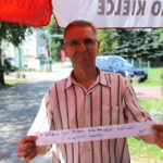 Świętokrzyskie na fali - Suchedniów. Powstają kolejne ogniwa wolności. / Wojciech Habdas / Radio Kielce