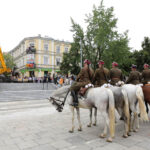 Pomnik Marszałka Józefa Piłsudskiego dotarł do Kielc. / Wojciech Habdas / Radio Kielce