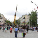 Pomnik Marszałka Józefa Piłsudskiego dotarł do Kielc. / Wojciech Habdas / Radio Kielce