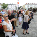 Pomnik Marszałka Józefa Piłsudskiego dotarł do Kielc. / Wojciech Habdas / Radio Kielce