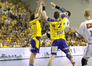 Drugi meczu finału play-off PGNiG Superligi piłkarzy ręcznych: Vive Targi Kielce - Orlen Wisła Płock / Kamil Król / Radio Kielce