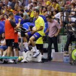 Pierwszy trening Vive Targi Kielce przed nowym sezonem - indywidualnie trenował Krzysztof Lijewski / Stanisław Blinstrub / Radio Kielce