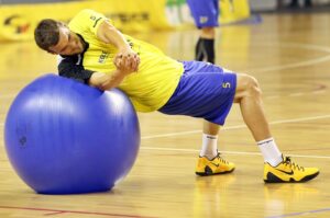 Pierwszy trening Vive Targi Kielce przed nowym sezonem / Stanisław Blinstrub / Radio Kielce