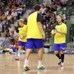 Pierwszy trening Vive Targi Kielce przed nowym sezonem / Stanisław Blinstrub / Radio Kielce