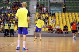 Pierwszy trening Vive Targi Kielce przed nowym sezonem / Stanisław Blinstrub / Radio Kielce