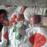 Ola, Ada i Marcel – potrójne szczęście Pauliny i Adriana Sidorów z Krasnej w gminie Stąporków / arch. prywatne