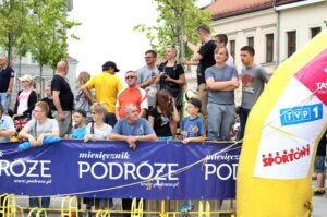 Tour de Pologne - Start w Kielcach / Stanisław Blinstrub / Radio Kielce
