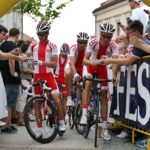Tour de Pologne - Start w Kielcach - reprezentacja Polski / Stanisław Blinstrub / Radio Kielce