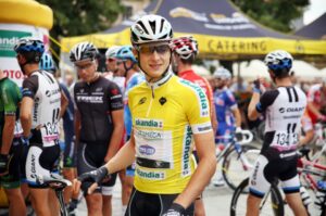 Tour de Pologne - Start w Kielcach - lider po 2 etapach Czech Petr Vakoc / Stanisław Blinstrub / Radio Kielce