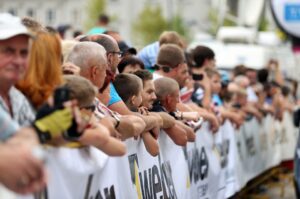 Tour de Pologne - Start w Kielcach / Stanisław Blinstrub / Radio Kielce