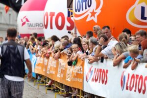 Tour de Pologne - Start w Kielcach / Stanisław Blinstrub / Radio Kielce