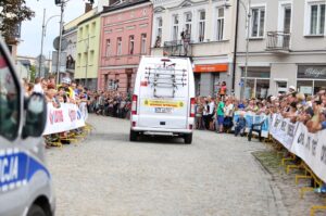 Tour de Pologne - Start w Kielcach / Stanisław Blinstrub / Radio Kielce