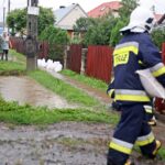 Zatopione po deszczu okolice ulic Warszawskiej i Szybowcowej w Kielcach / Stanisław Blinstrub / Radio Kielce