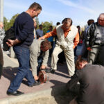 Pikieta pracowników KKSM (29 września 2014 r.) / Piotr Michalski / Radio Kielce