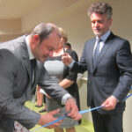 Oddanie mieszkań aktywujących przy DPS przy Jagiellońskiej (9 września 2014 r.) / Iwona Murawska / Radio Kielce