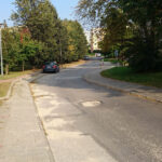 Droga do Przedszkola Samorządowego nr 35 przy ul Orkana. / Paweł Klepka / Radio Kielce