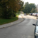 Droga do Przedszkola Samorządowego nr 35 przy ul Orkana. / Paweł Klepka / Radio Kielce