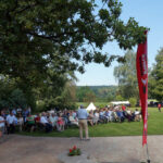 Ogólnopolska akcja Narodowego Czytania „Trylogii” w Oblęgorku / Maciej Radomski / Radio Kielce