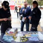 Piknik "Bezpieczni na drodze” na Rynku w Kielcach / Kamil Król / Radio Kielce