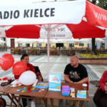 Piknik "Bezpieczni na drodze” na Rynku w Kielcach / Kamil Król / Radio Kielce