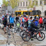 Piknik "Bezpieczni na drodze” na Rynku w Kielcach / Kamil Król / Radio Kielce