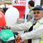 Piknik "Bezpieczni na drodze” na Rynku w Kielcach / Kamil Król / Radio Kielce