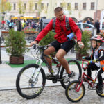 Piknik "Bezpieczni na drodze” na Rynku w Kielcach / Kamil Król / Radio Kielce