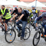 Piknik "Bezpieczni na drodze” na Rynku w Kielcach / Kamil Król / Radio Kielce