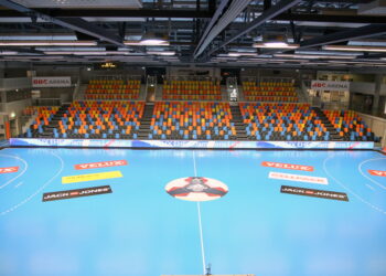 BBC Arena w Schaffhausen / Kamil Król / Radio Kielce