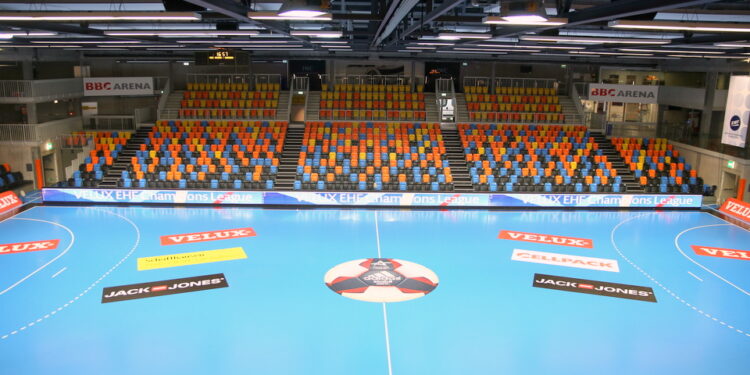 BBC Arena w Schaffhausen / Kamil Król / Radio Kielce