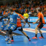 1. kolejka Ligi Mistrzów piłkarzy ręcznych: Kadetten Schaffhausen - Vive Tauron Kielce / Kamil Król / Radio Kielce