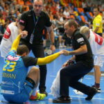 1. kolejka Ligi Mistrzów piłkarzy ręcznych: Kadetten Schaffhausen - Vive Tauron Kielce / Kamil Król / Radio Kielce