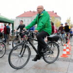 Piknik "Bezpieczni na drodze” na Rynku w Kielcach / Krzysztof Żołądek / Radio Kielce