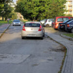 Droga do Przedszkola Samorządowego nr 35 przy ul Orkana. / Wojciech Habdas / Radio Kielce