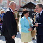 Kieleckie Towarzystwo Budownictwa Społecznego przekazało pierwsze klucze do mieszkań w zakończonej inwestycji w budynkach przy ul. Puscha 34, 36, 38 / Wojciech Habdas / Radio Kielce