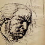 Wystawa prac Stefana Żechowskiego, zrealizowana przez Wydział Sztuki Współczesnej Muzeum Narodowego w Kielcach. / rep. Wojciecjh Habdas / Radio Kielce