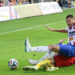 Mecz Korona Kielce - Podbeskidzie Bielsko-Biała. / Wojciech Habdas / Radio Kielce