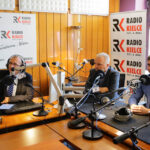 Studio Polityczne Radia Kielce. Bartłomiej Zapała, Grzegorz Banaś, Sławomir Kopyciński / Wojciech Habdas / Radio Kielce
