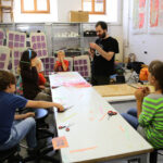 Warsztaty podczas których dzieci mogły samodzielnie stworzyć instrumenty muzyczne. / Wojciech Habdas / Radio Kielce