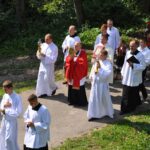 Uroczyste otwarcie wieży na Świętym Krzyżu (7 września 2014 r.). / Maciej Wadowski / Radio Kielce