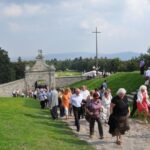 Uroczyste otwarcie wieży na Świętym Krzyżu (7 września 2014 r.). / Maciej Wadowski / Radio Kielce