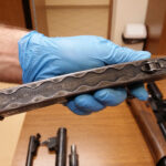 Arsenał broni i amunicji zabezpieczony przez policję / KWP Kielce