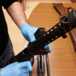 Arsenał broni i amunicji zabezpieczony przez policję / KWP Kielce