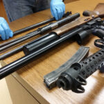 Arsenał broni i amunicji zabezpieczony przez policję / KWP Kielce