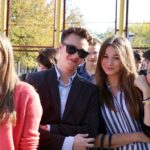 10.10.2014 Happening w 4 LO. Szkoła walczy o pieniądze z budżetu obywatelskiego na remont boiska / Stanisław Blinstrub / Radio Kielce