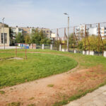 Boisko przy Szkole Podstawowej nr 34 w Kielcach (7 października 2014 r.) / Piotr Michalski / Radio Kielce