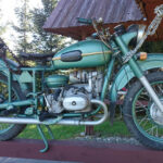 Bieszczadzka przystań motocyklowa. Dniepr / Marek Cender / Radio Kielce