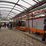 20.10.2104 Ostrowiec Świętokrzyski. Plac targowy / Teresa Czajkowska / Radio Kielce