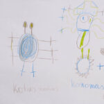 Dzień Dobry Dzieci 12 października 2014 - rysunki / rep. Wojciech Habdas / Radio Kielce