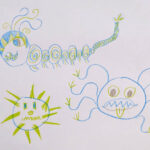 Dzień Dobry Dzieci 12 października 2014 - rysunki / rep. Wojciech Habdas / Radio Kielce